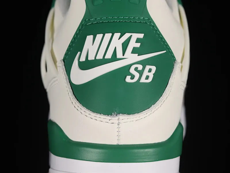 All categories Air Jordan Jordan series basketball shoes Air Jordan 4 Nk SB x Air Jordan 4 "Pine Green" AJ4 Joe 4 joint white green DR5415-103